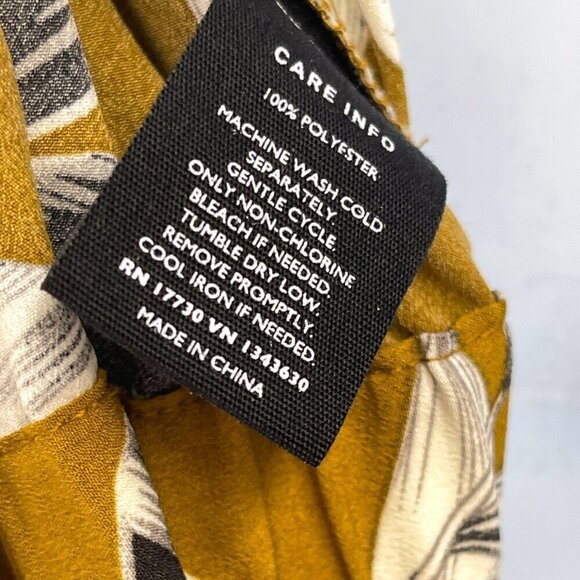 Who What Wear Long Sleeve Wide Leg Floral Print Jumpsuit Romper XXL - Picture 11 of 11